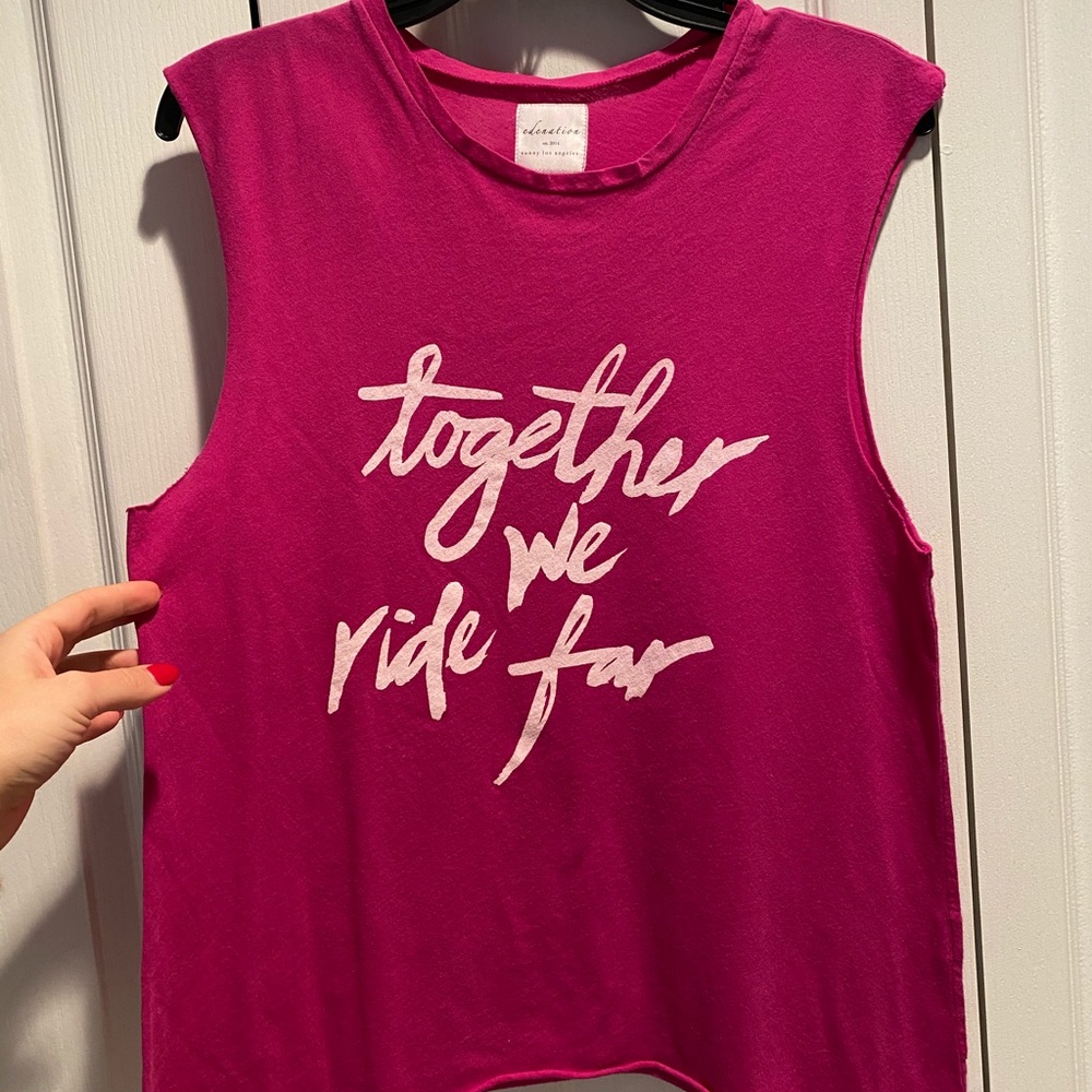 Edenation Peloton Together We Go Far Tank